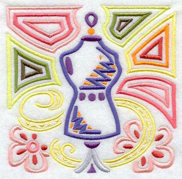 Mola Dress Form Square