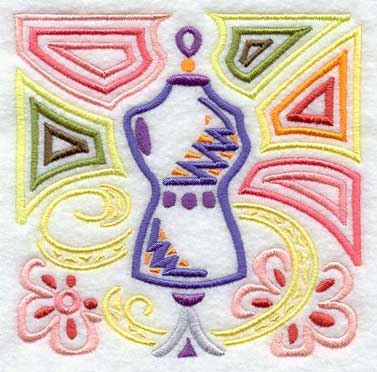 Mola Dress Form Square