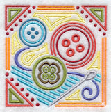 Mola Button Square