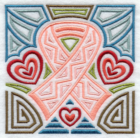 Mola Awareness Ribbon Square