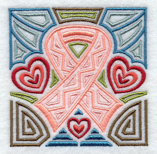 Mola Awareness Ribbon Square