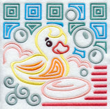 Mola Rubber Ducky Square