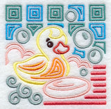 Mola Rubber Ducky Square