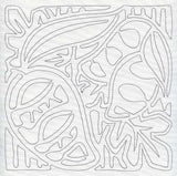 Mola Mango Quilting Square (Single Run)