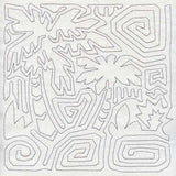 Mola Pixbae Tree Quilting Square (Single Run)