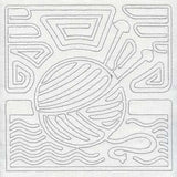 Mola Knitting Quilting Square (Single Run)