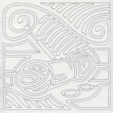 Mola Crocheting Quilting Square (Single Run)