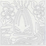 Mola Iron Quilting Square (Single Run)