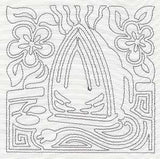 Mola Iron Quilting Square (Single Run)