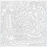 Mola Sewing Machine Quilting Square (Single Run)