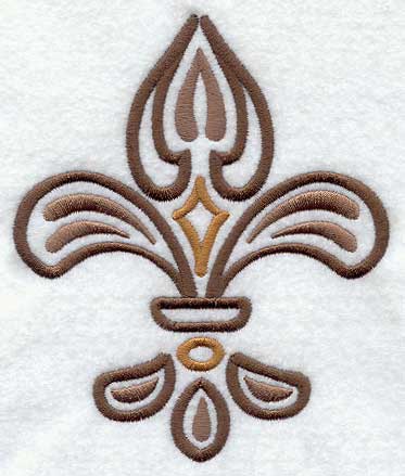 Mola Fleur de Lis