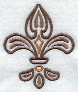 Mola Fleur de Lis