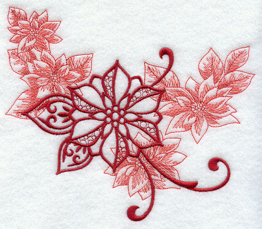 Poinsettia and Flower Echo