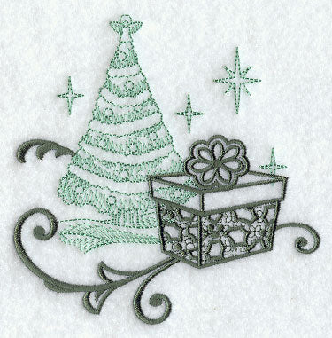 Gift and Christmas Tree Echo