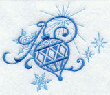 Christmas Ornament and Snowflakes Echo