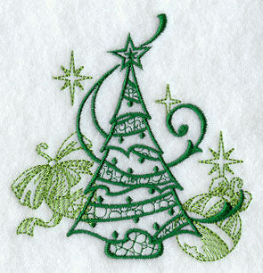 Christmas Tree and Ornaments Echo