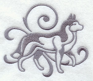 Graceful Siberian Husky