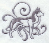 Graceful Siberian Husky