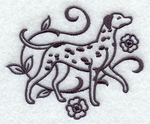 Graceful Dalmatian
