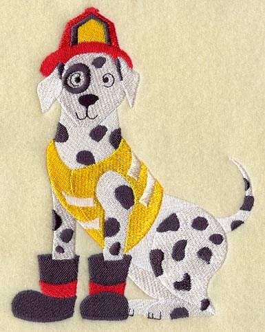 Firefighting Dalmatian