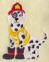 Firefighting Dalmatian