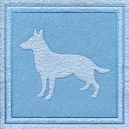German Shepherd (Embossed)