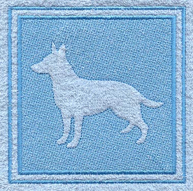German Shepherd (Embossed)