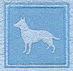 German Shepherd (Embossed)
