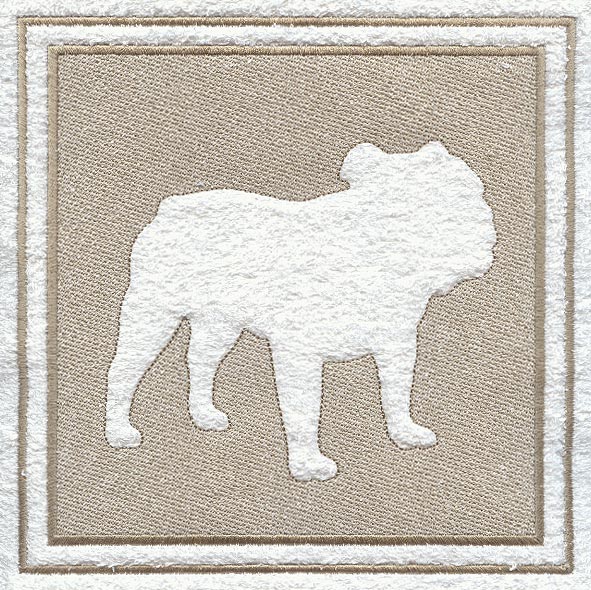 Bulldog (Embossed)
