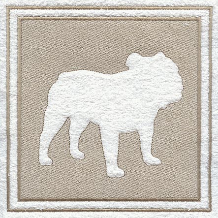 Bulldog (Embossed)