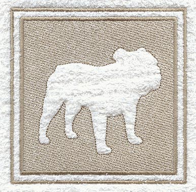 Bulldog (Embossed)