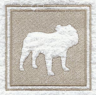 Bulldog (Embossed)