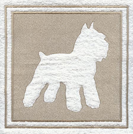 Schnauzer (Embossed)