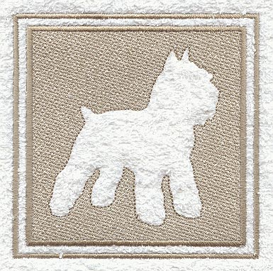 Schnauzer (Embossed)