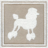 Poodle (Embossed)