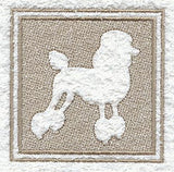 Poodle (Embossed)