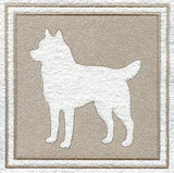Siberian Husky (Embossed)