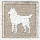 Siberian Husky (Embossed)