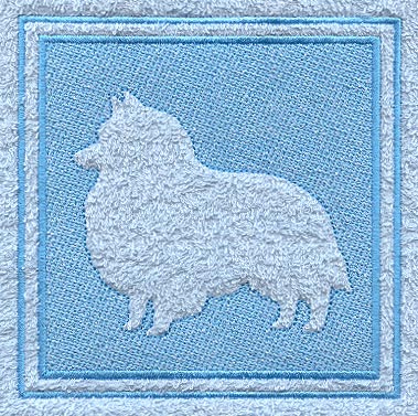 Shetland Sheepdog (Embossed)