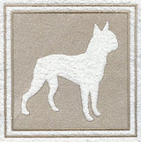 Boston Terrier (Embossed)