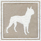 Boston Terrier (Embossed)