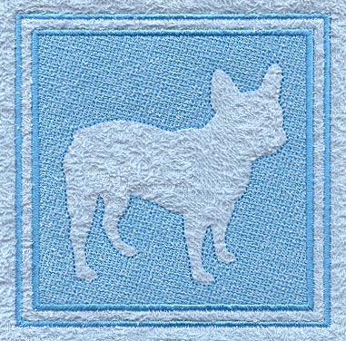 French Bulldog (Embossed)