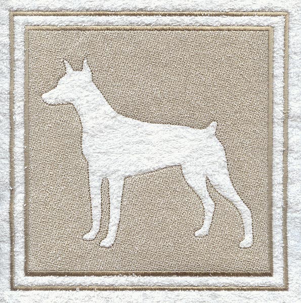 Doberman Pinscher (Embossed)