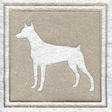 Doberman Pinscher (Embossed)