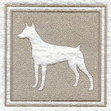 Doberman Pinscher (Embossed)
