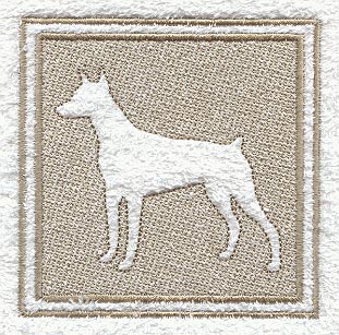 Doberman Pinscher (Embossed)