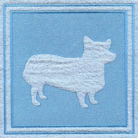 Welsh Corgi (Embossed)