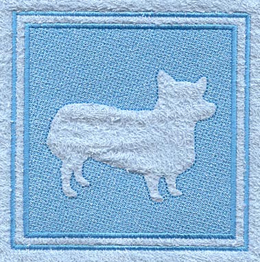 Welsh Corgi (Embossed)