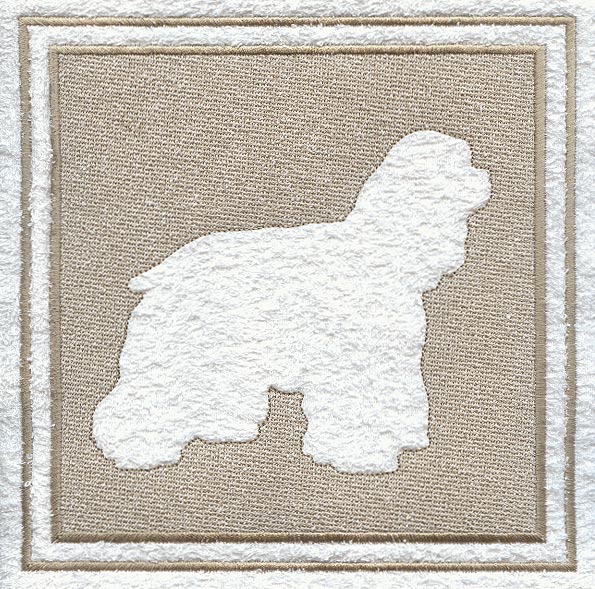 Cocker Spaniel (Embossed)