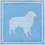 Australian Shepherd (Embossed)